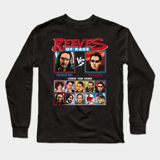 Keanu Reeves of Rage Long Sleeve T-Shirt